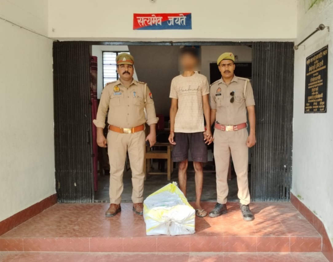 पुलिस ने एक चोर किया गिरफ्तार,  